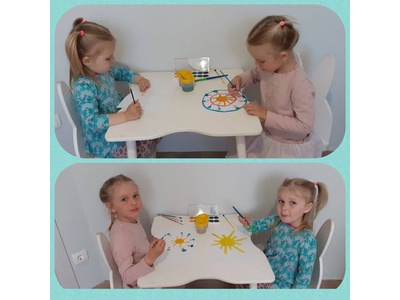 Дистанционное обучение  ХЭР рисование: \u0022Мое любимое солнышко\u0022.